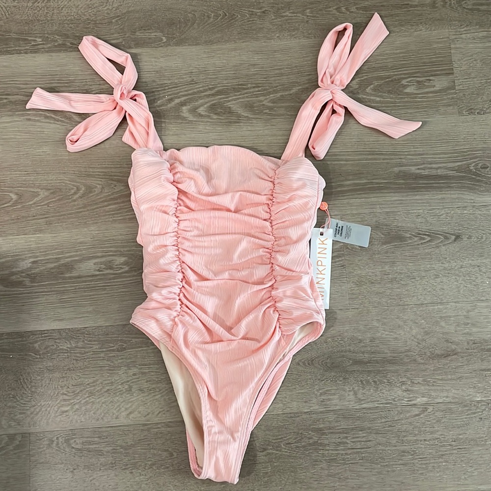 NWT and out of stock MinkPink ruched Suit